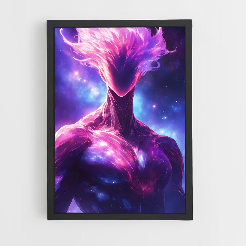 Poster Étoile de Nebula – affiche Art spatial (vue 2)